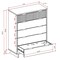 Manhattan Comfort Granville 45.27 Tall Dresser in Black DR-5022 - alternate 5